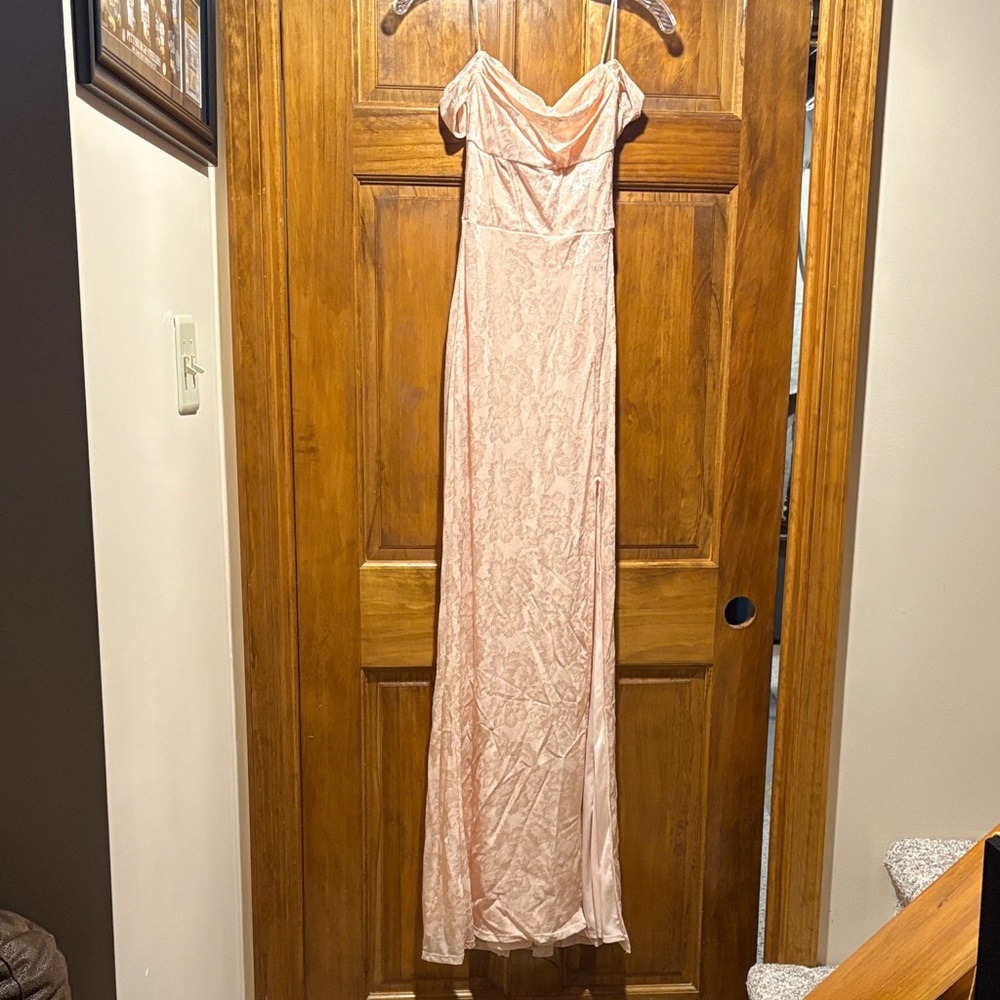 Windsor Strapless Blush Pink Dress